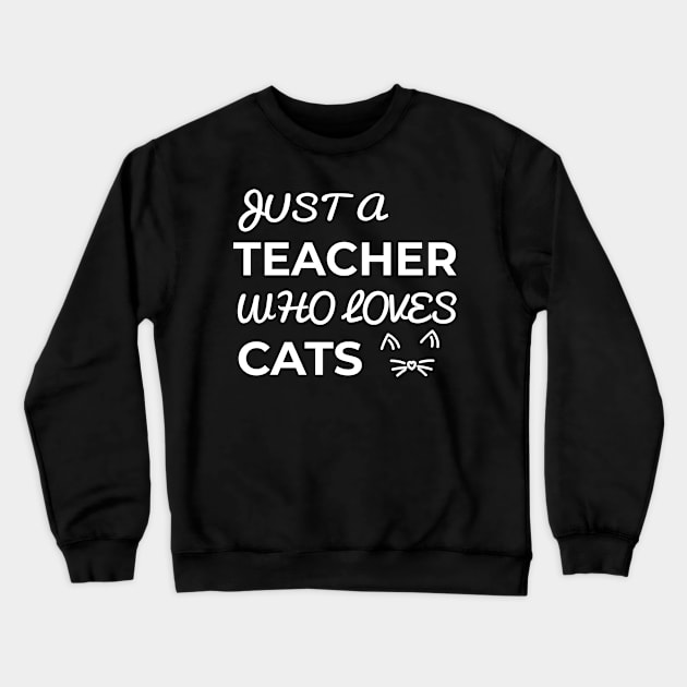 Teacher Crewneck Sweatshirt by Elhisodesigns